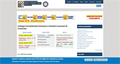 Desktop Screenshot of geometricamerino.it