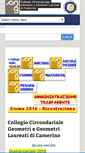 Mobile Screenshot of geometricamerino.it